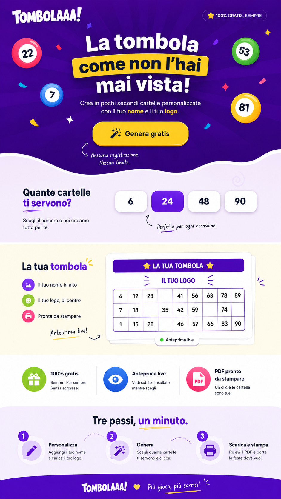 Sito realizzato per una sala bingo